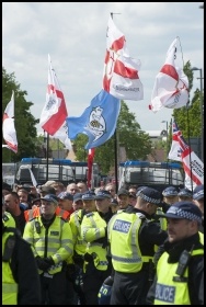 The police enabled the EDL to rally, Walthamstow, 9.5.15