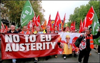 No to EU austerity
