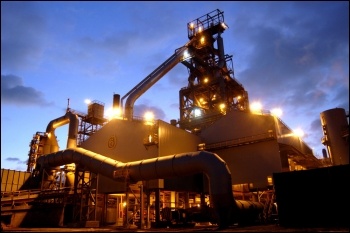 Port Talbot steelworks, photo Grubb (Creative Commons)
