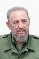 Fidel Castro, photo by Ag�ncia Brasil, Creative Commons