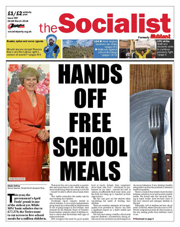 The Socialist issue 987