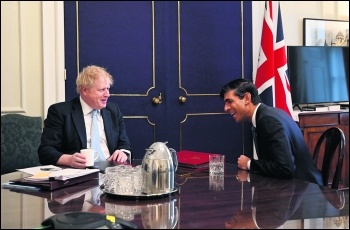 Boris Johnson and Rishi Sunak. Photo: Andrew Parsons,10 Downing Street/CC