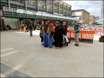Coventry stall 12 June 2021