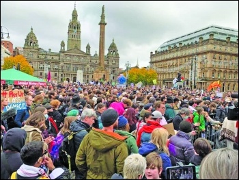 Glasgow, photo Socialist Party Scotland
