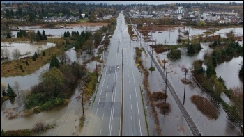 Flooding in British Columbia, November 2021 Photo: 