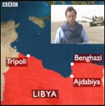 Libya: the revolution will be televised... NATO intervenes, photo BBC