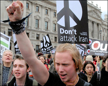 On the 15 March 2008 anti-war demonstration, photo Paul Mattsson